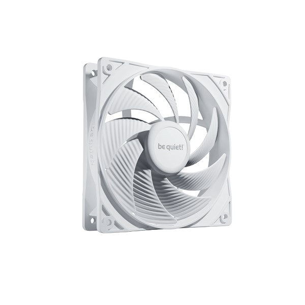 Be Quiet Pure Wings 3 PWM High Speed 120mm Chassis Fan in White